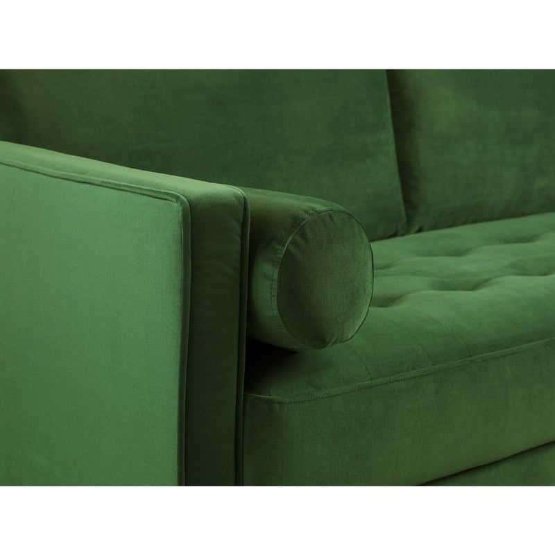 Harper Sofa Plush Green 3 Seater (7023612526656)