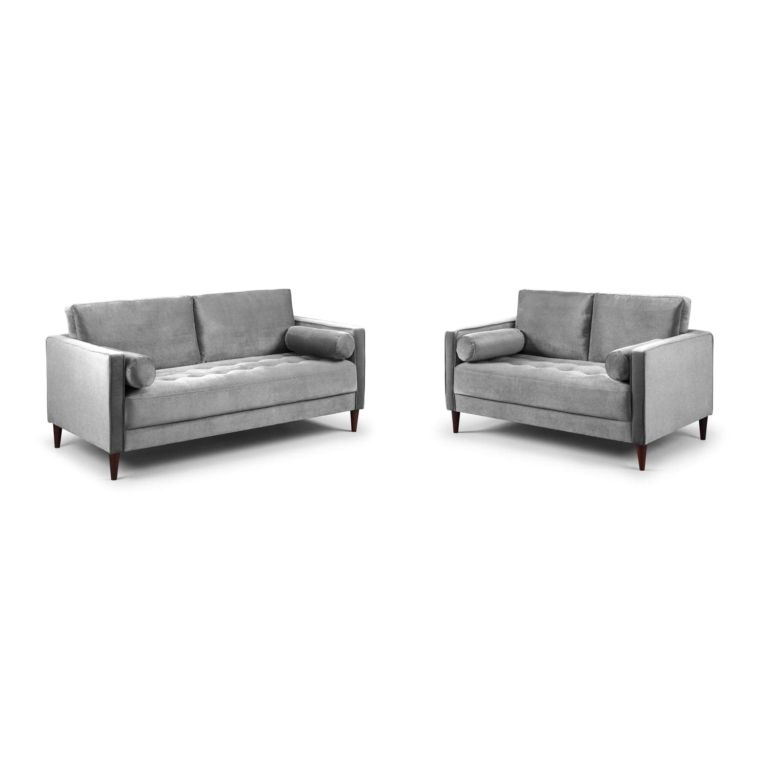 Harper Sofa Plush Grey 3+2 Set (7023613345856)