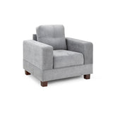 Jerry Sofa Grey Fabric Armchair (7023875031104)