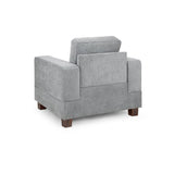 Jerry Sofa Grey Fabric Armchair (7023875031104)