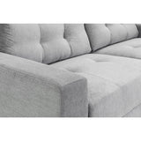 Jerry Sofa Grey Fabric Armchair (7023875031104)