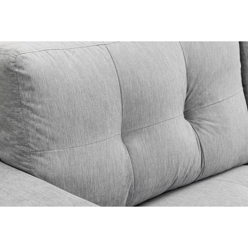 Jerry Sofa Grey Fabric Armchair (7023875031104)