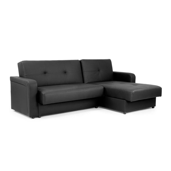 Kair Sofa Bed Black Universal Corner (7023886106688)