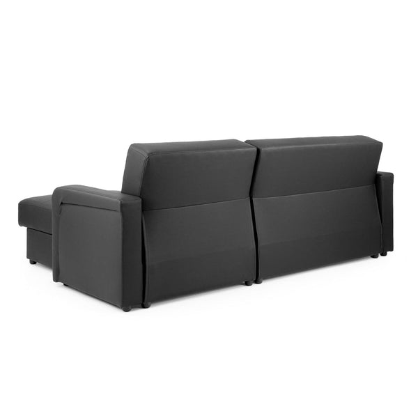 Kair Sofa Bed Black Universal Corner (7023886106688)