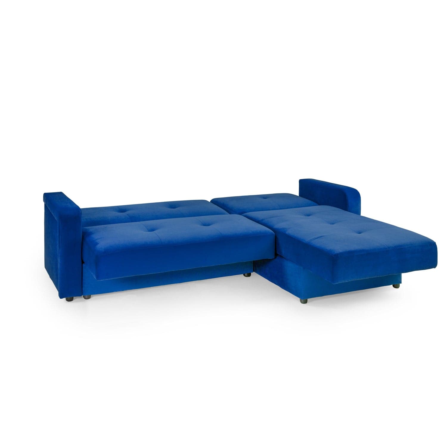 Kair Sofabed Plush Blue Universal Corner (7023887450176)