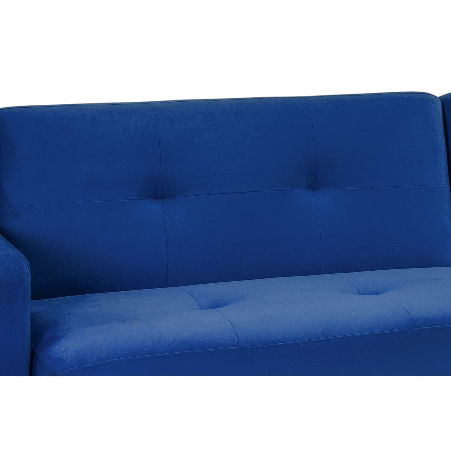 Kair Sofabed Plush Blue Universal Corner (7023887450176)