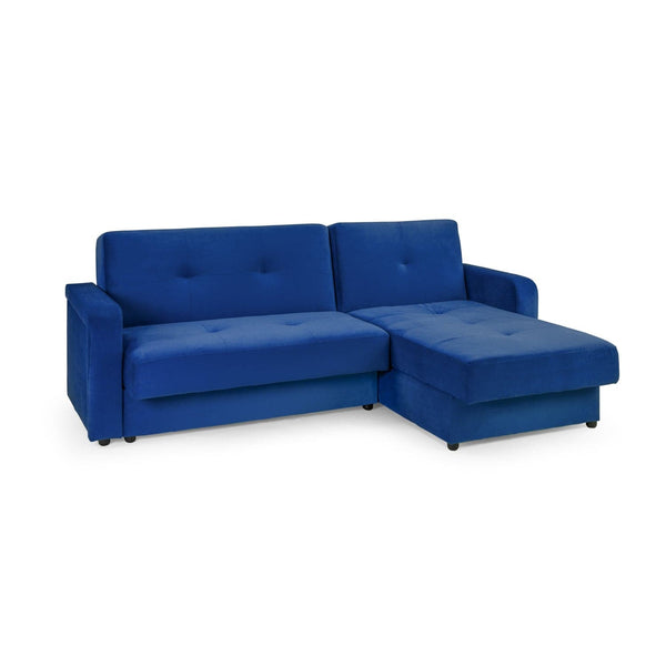 Kair Sofabed Plush Blue Universal Corner (7023887450176)