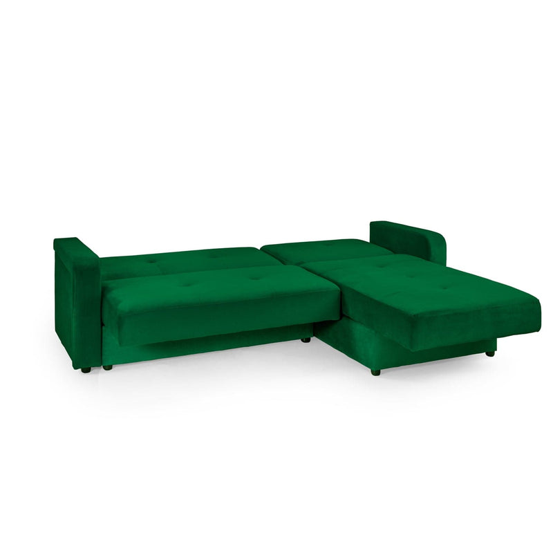 Kair Sofabed Plush Green Universal Corner (7023889317952)