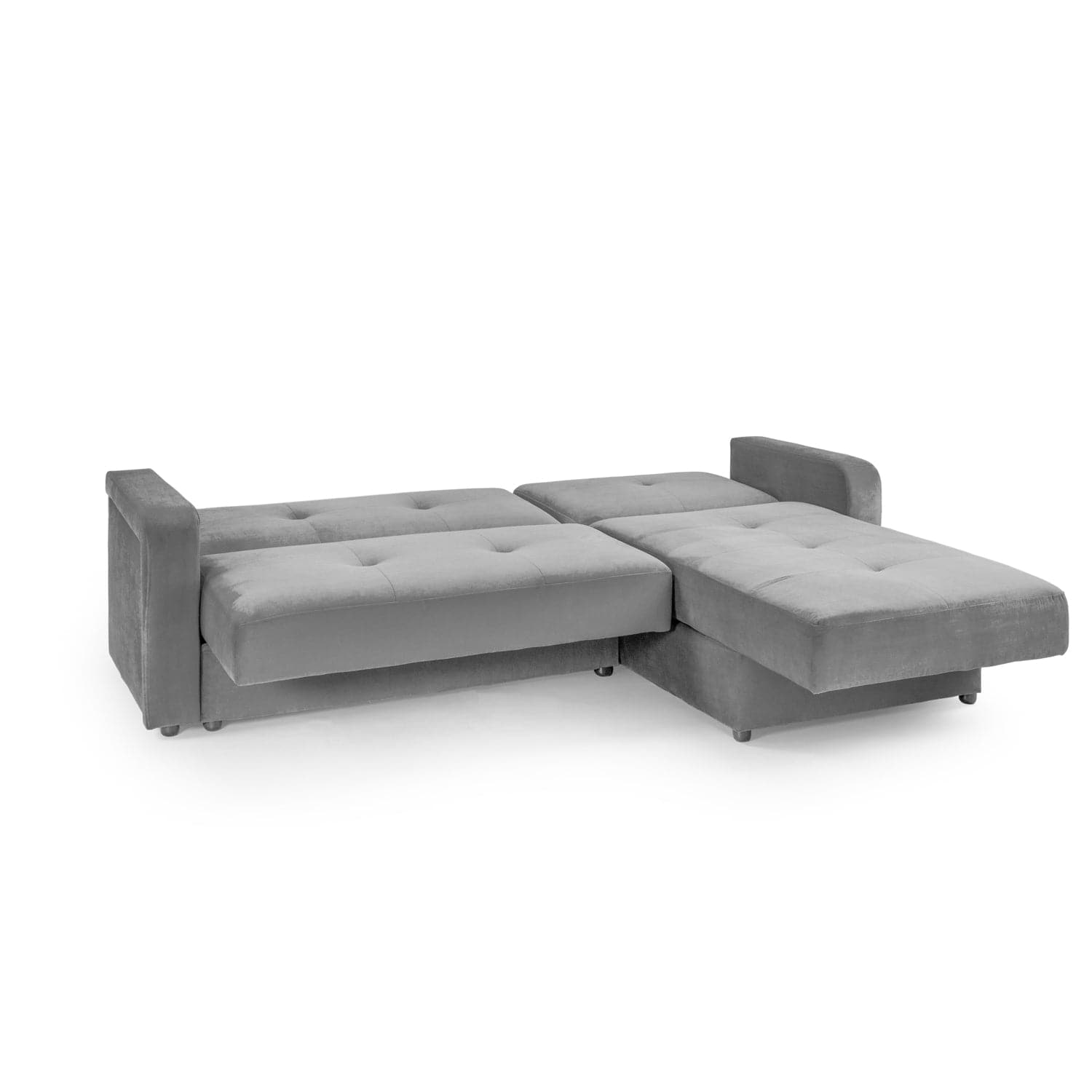 Kair Sofabed Plush Grey Universal Corner (7023888957504)