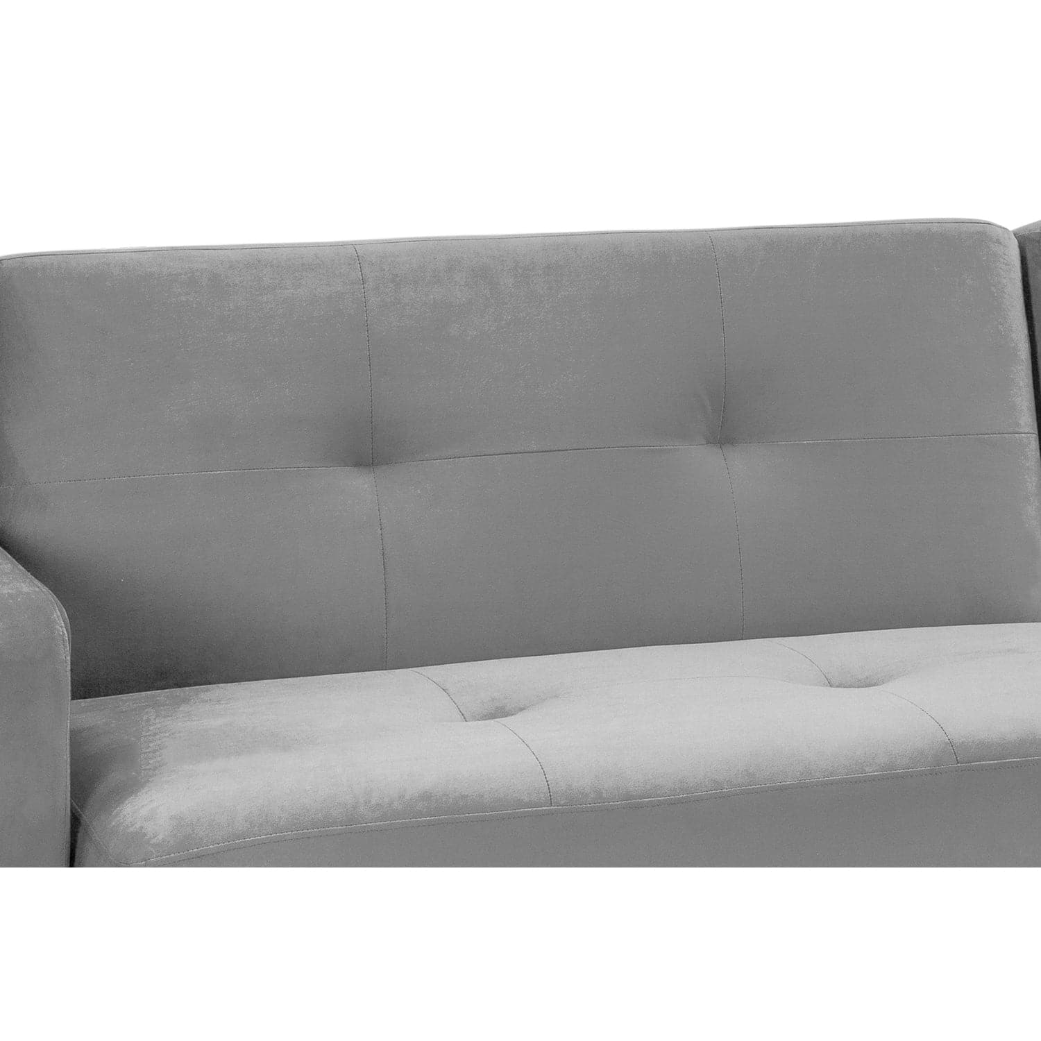 Kair Sofabed Plush Grey Universal Corner (7023888957504)