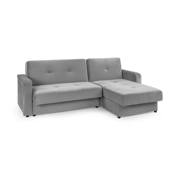 Kair Sofabed Plush Grey Universal Corner (7023888957504)