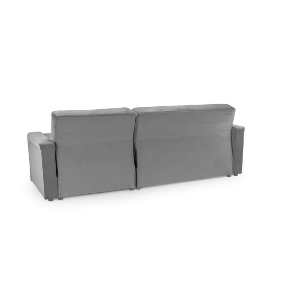 Kair Sofabed Plush Grey Universal Corner (7023888957504)