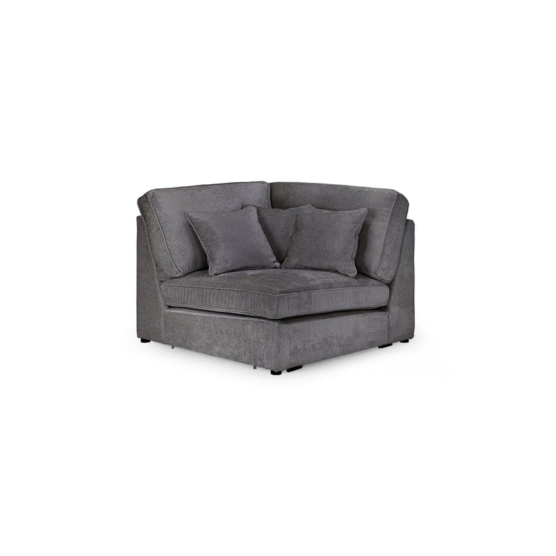 Kiana Modular Sofa Grey Corner Piece (7024764158016)