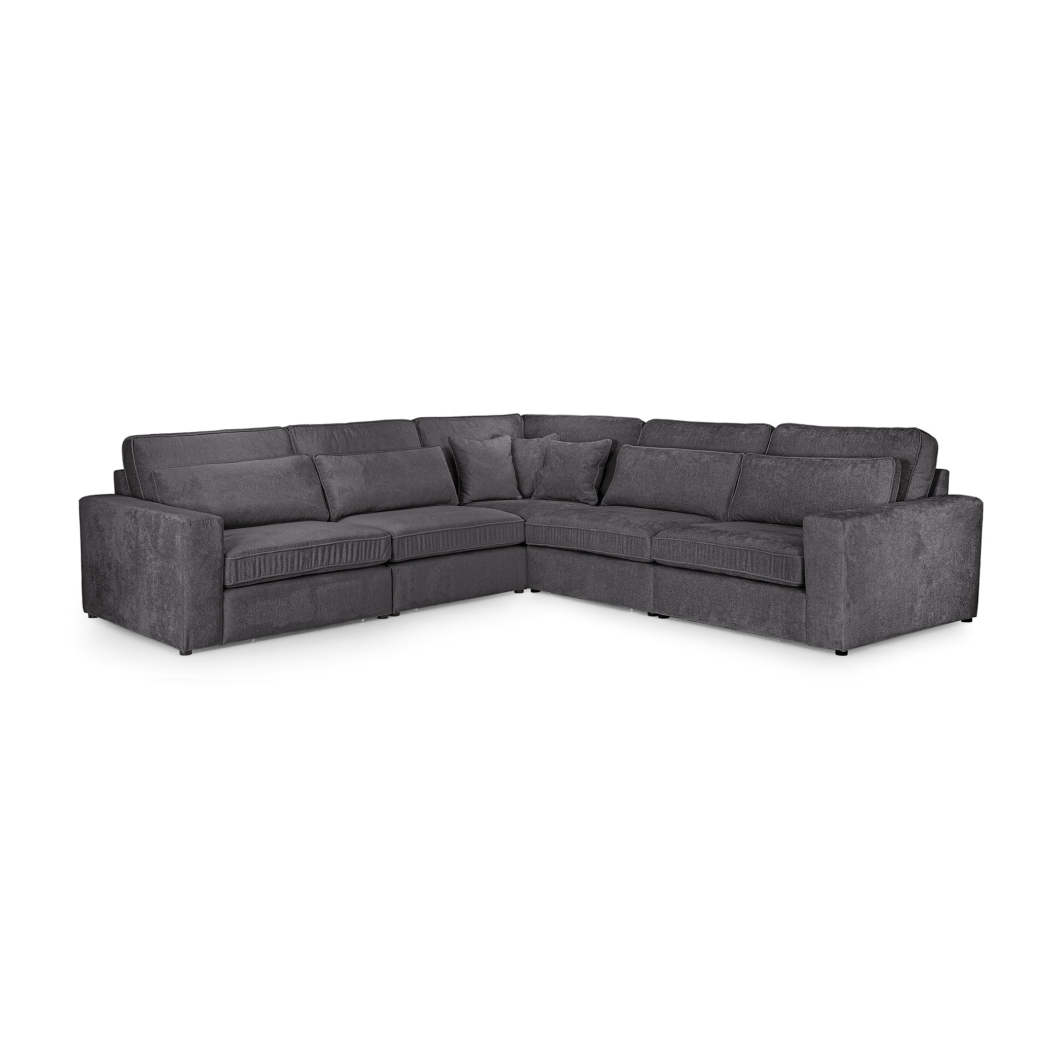 Kiana Modular Sofa Grey Large Corner (7024796303424)