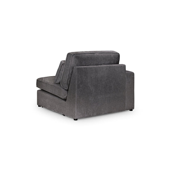 Kiana Modular Sofa Grey Left Hand Arm Piece (7024757375040)