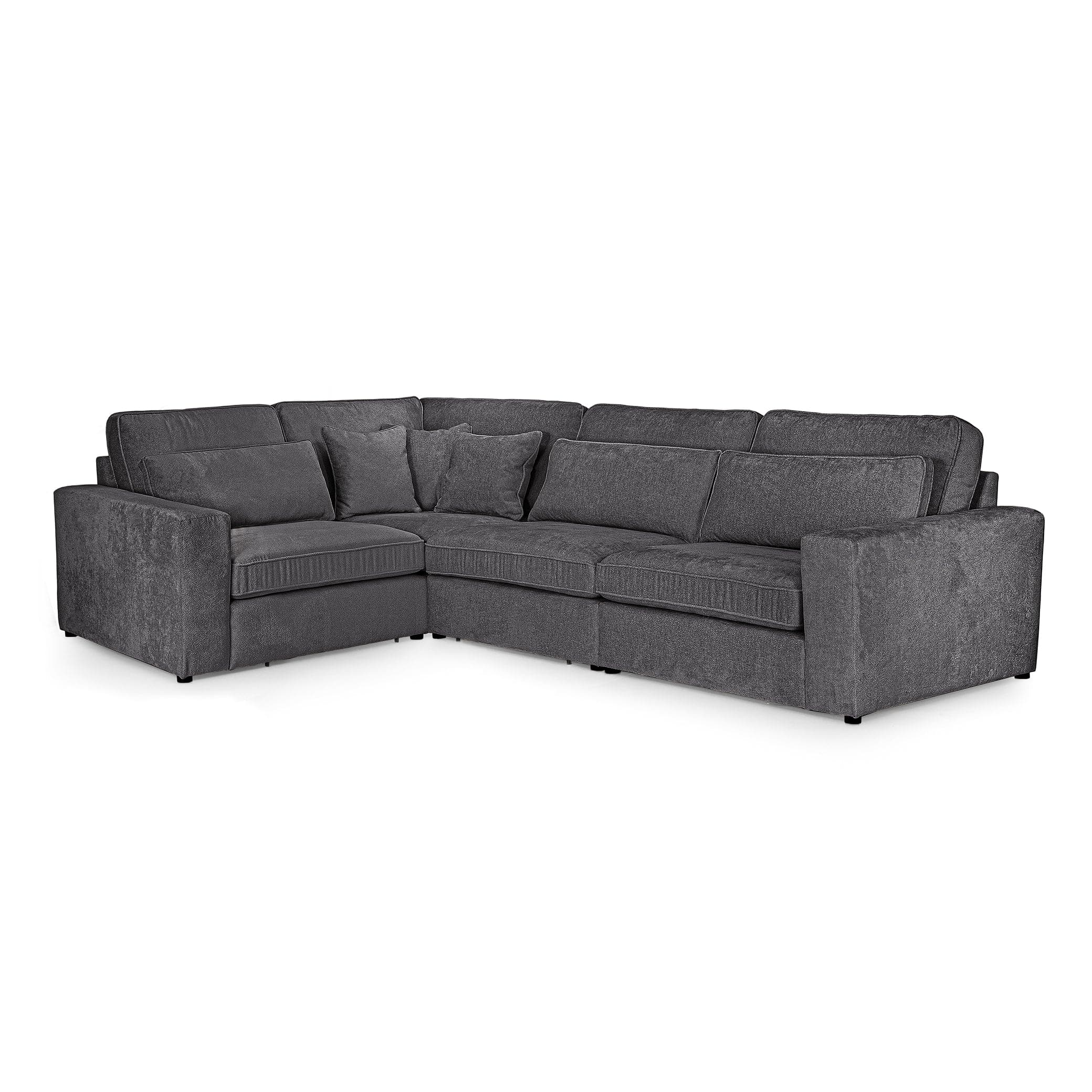 Kiana Modular Sofa Grey Left Hand Facing Corner (7024786833472)