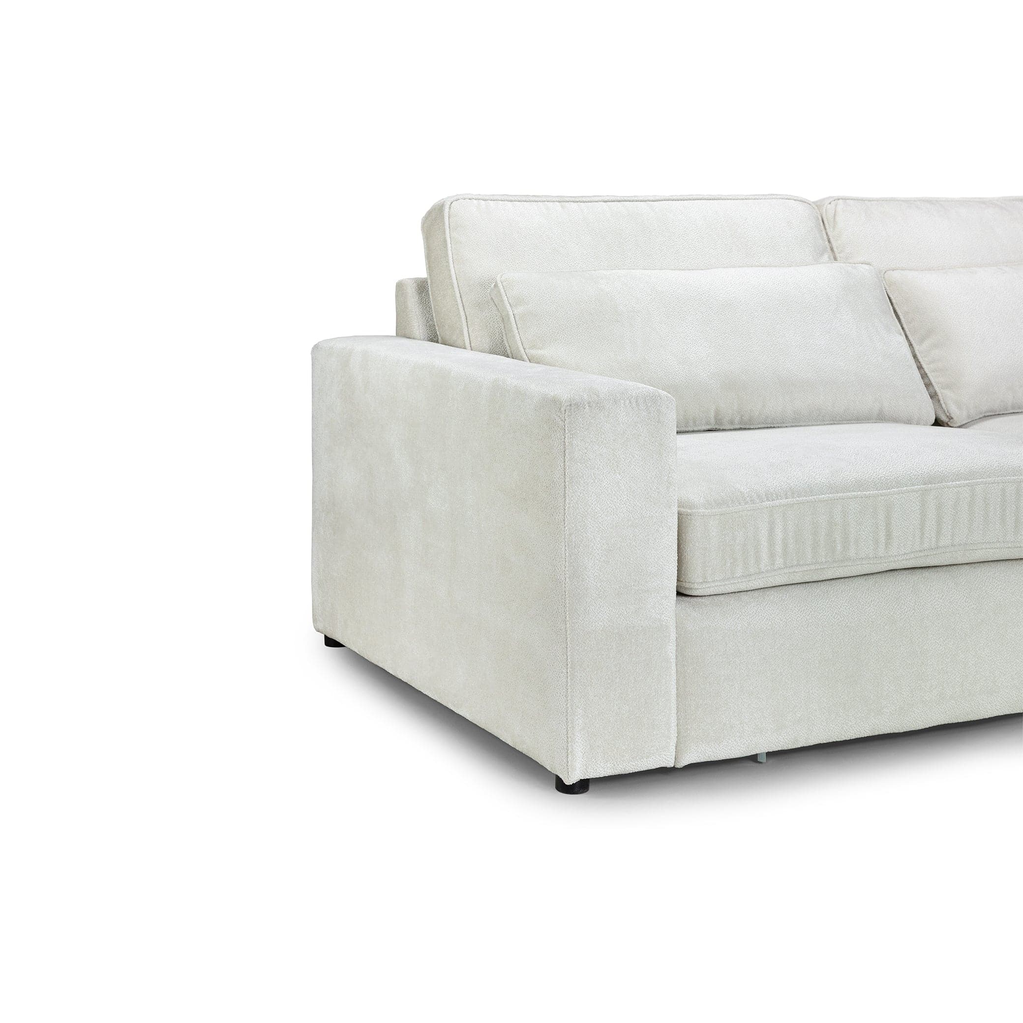 Kiana Modular Sofa Ivory Large Corner (7024792305728)