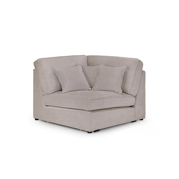 Kiana Modular Sofa Mocha Corner Piece (7024698392640)