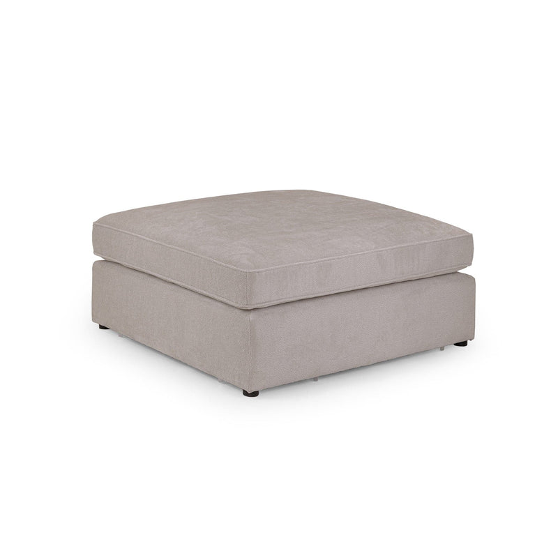 Kiana Modular Sofa Mocha Footstool (7024699015232)