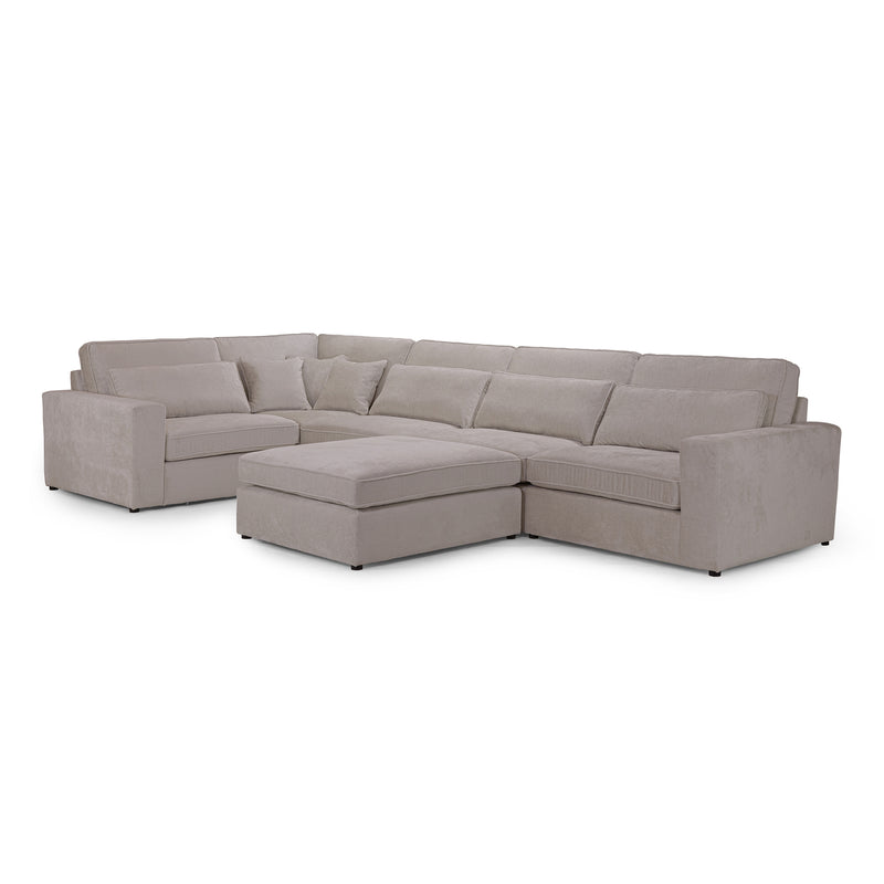 Modena Modular Sofa Mocha Right Hand Facing Corner (Copy) (14699506336122)