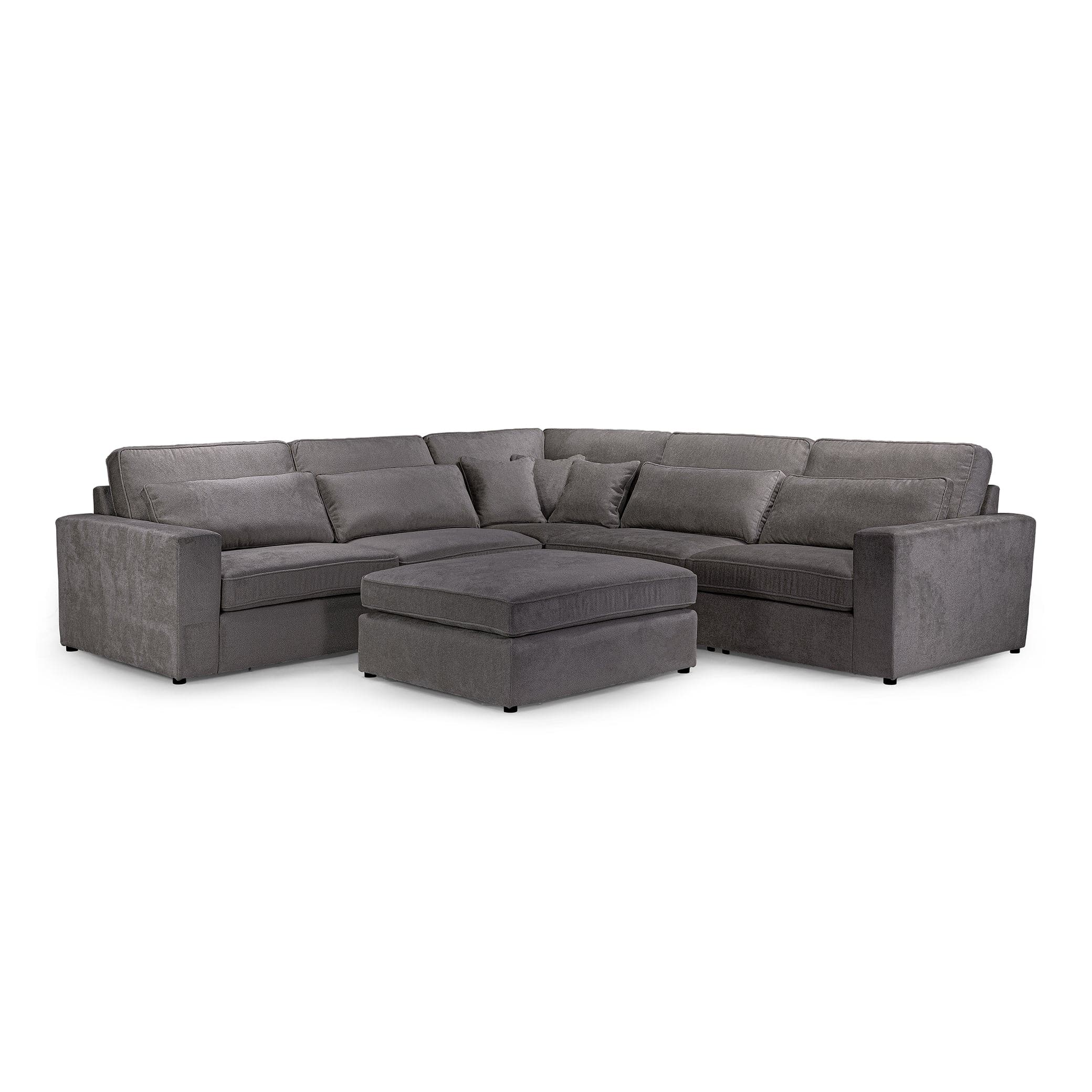 Kiana Modular Sofa Grey Large Corner (7024796303424)