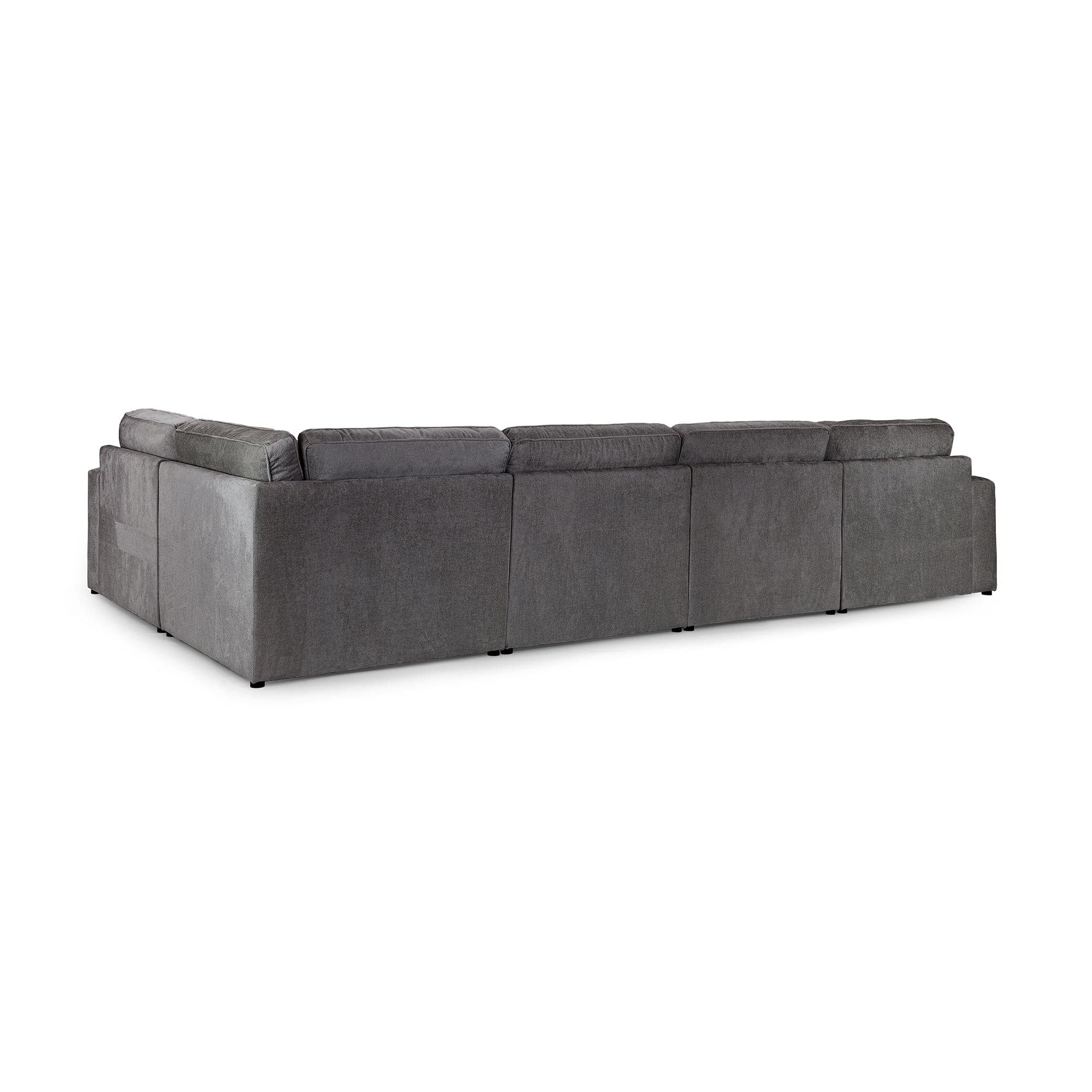 Kiana Modular Sofa Grey Right Hand Facing Corner (7024779362368)