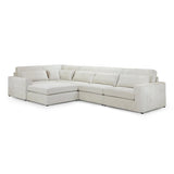 Kiana Modular Sofa Ivory Left Hand Facing Corner (7024781623360)