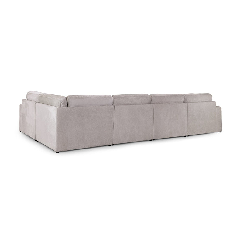 Kiana Modular Sofa Mocha Right Hand Facing Corner (7024776872000) (14699506336122)