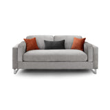 Kingston Sofa Grey 3 Seater (7023940206656)