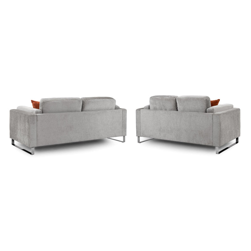 Kingston Sofa Grey 3+2 Set (7023939780672)