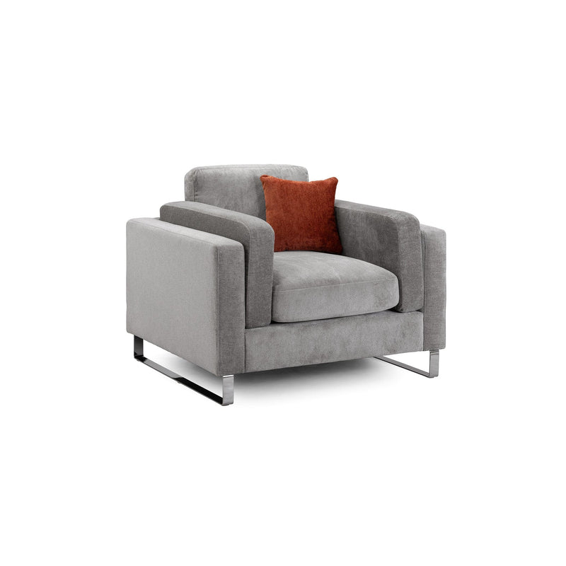 Kingston Sofa Grey Armchair (7023941222464)