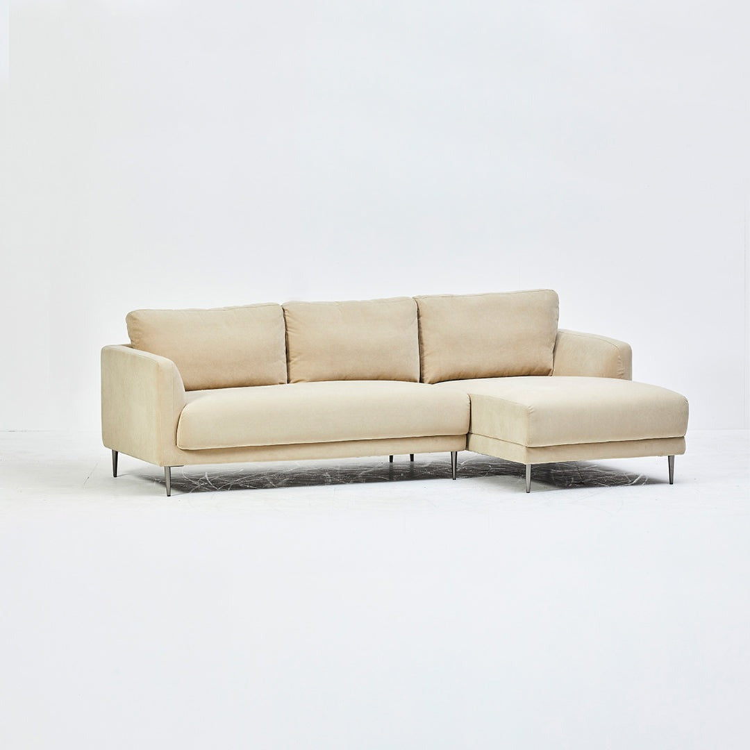 Lily Corner Sofa in Nordica Wickes (6847297093696)