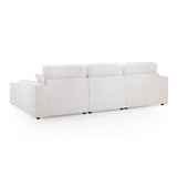 Leo Cinema Sofa Beige U Shape Corner (7023948464192)