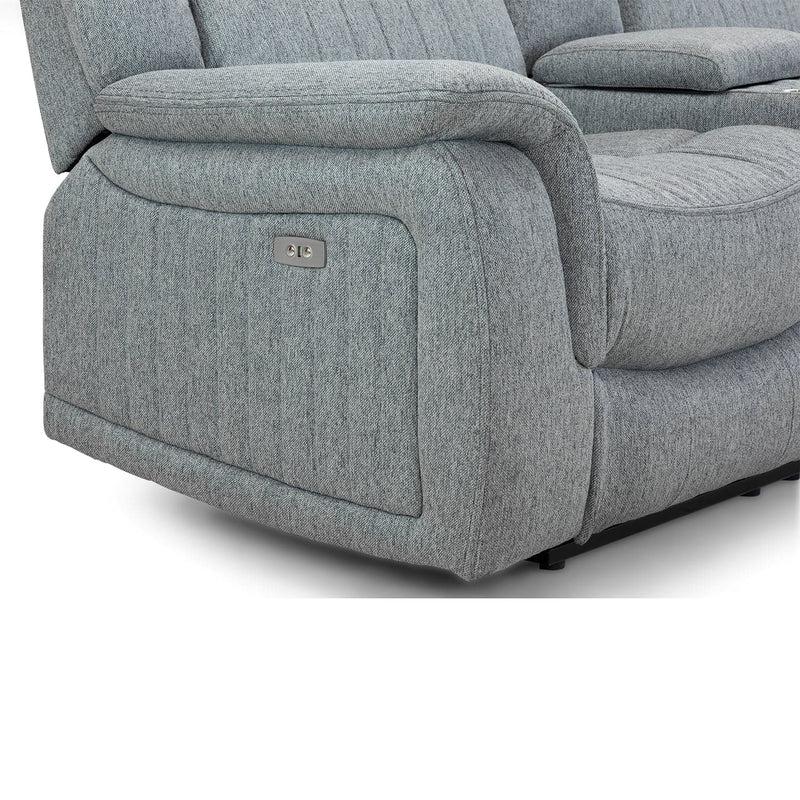 Linden Recliner Sofa Grey 3 Seater (7023948660800)