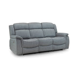 Linden Recliner Sofa Grey 3 Seater (7023948660800)