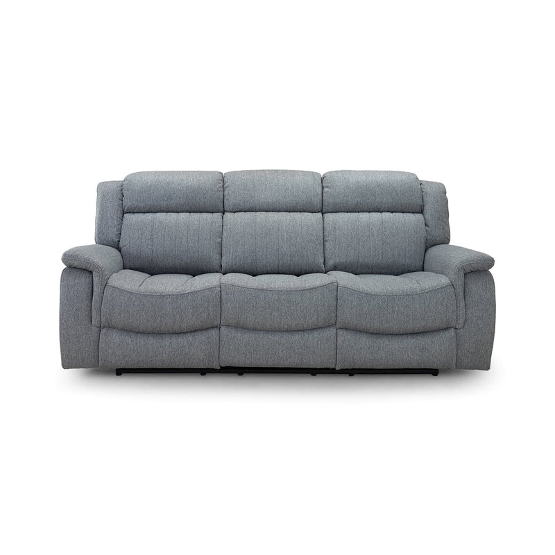 Linden Recliner Sofa Grey 3 Seater (7023948660800)