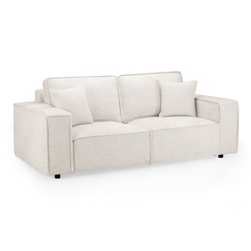 Mary Sofa Cream 3 Seater (7024246194240)