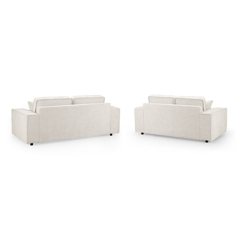 Mary Sofa Cream 3+2 Set (7024246030400)