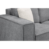 Mary Sofa Slate 3 Seater (7024247603264)