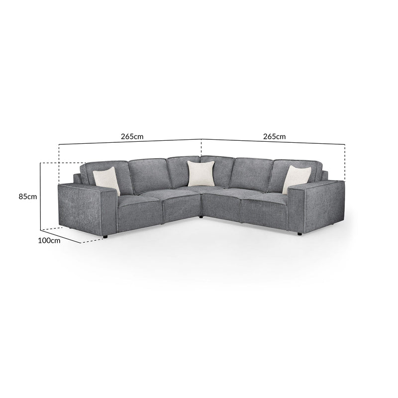 Mary Sofa Slate Large Corner (7024246521920)