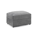 Maxwell Sofa Grey Footstool (7024249929792)