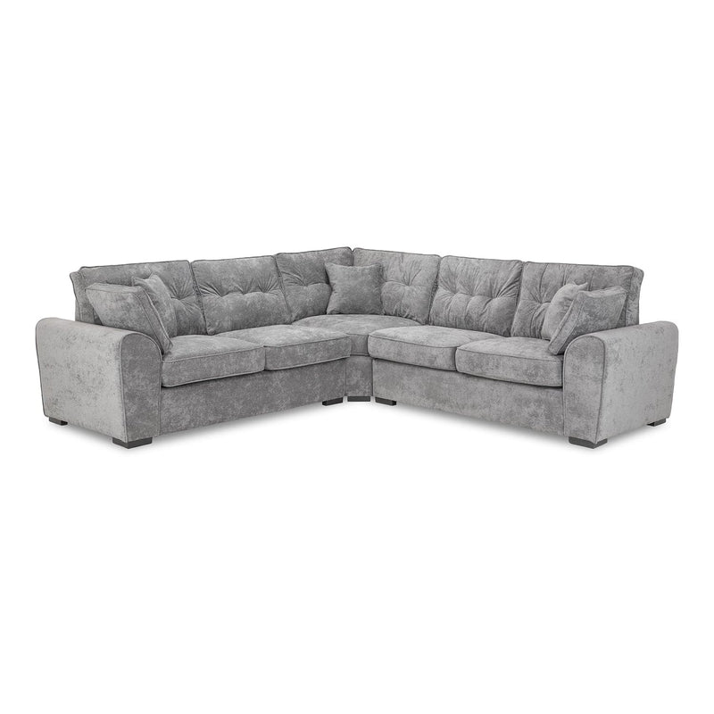 Maxwell Sofa Grey Large Corner (7024250093632)