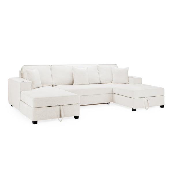 Milan Sofabed Grey Universal Corner (7024251240512)