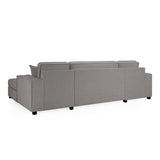 Milan Sofabed Grey Universal Corner (7024252977216)