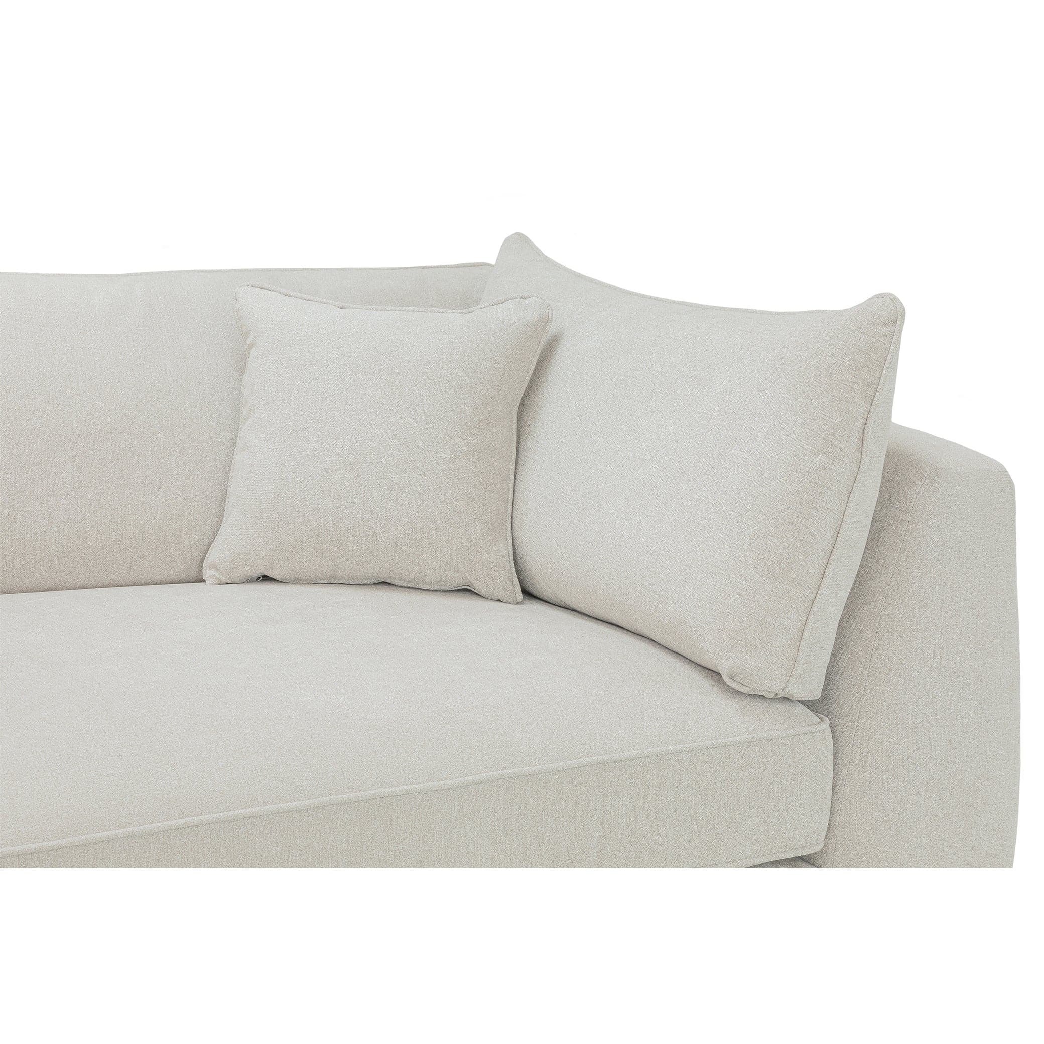 Monaco Sofa Stone Large Corner (7024889495616)