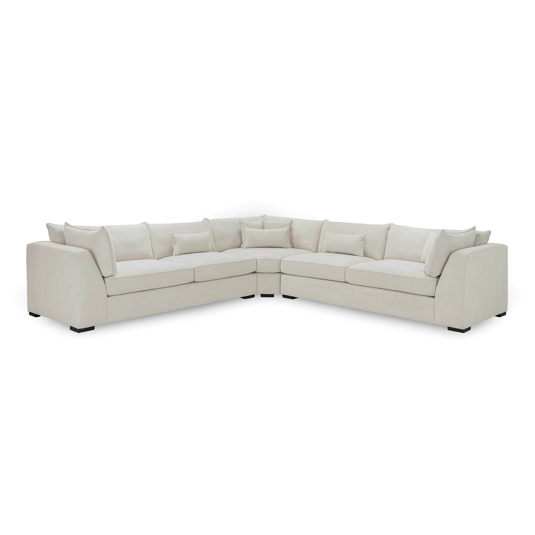 Monaco Sofa Stone Large Corner (7024889495616)