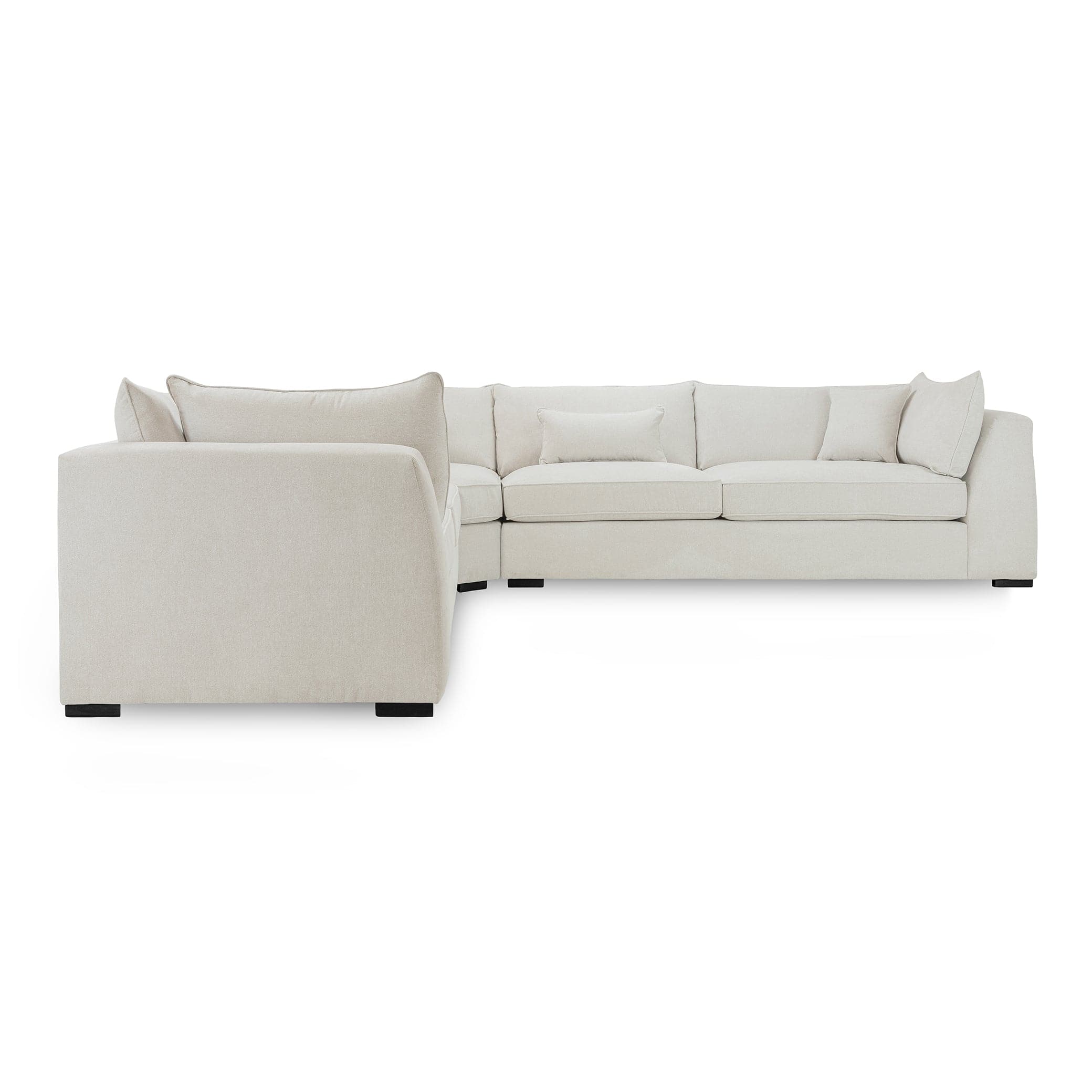 Monaco Sofa Stone Large Corner (7024889495616)