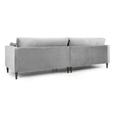 Munich Sofa Plush Grey 4 Seater (7024896016448)