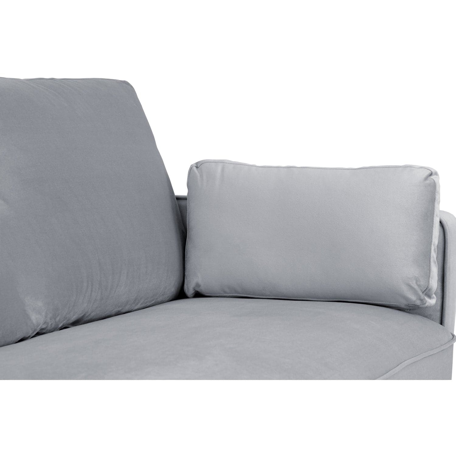 Munich Sofa Plush Grey 4 Seater (7024896016448)