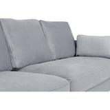 Munich Sofa Plush Grey 3+2 Set (7024897720384)